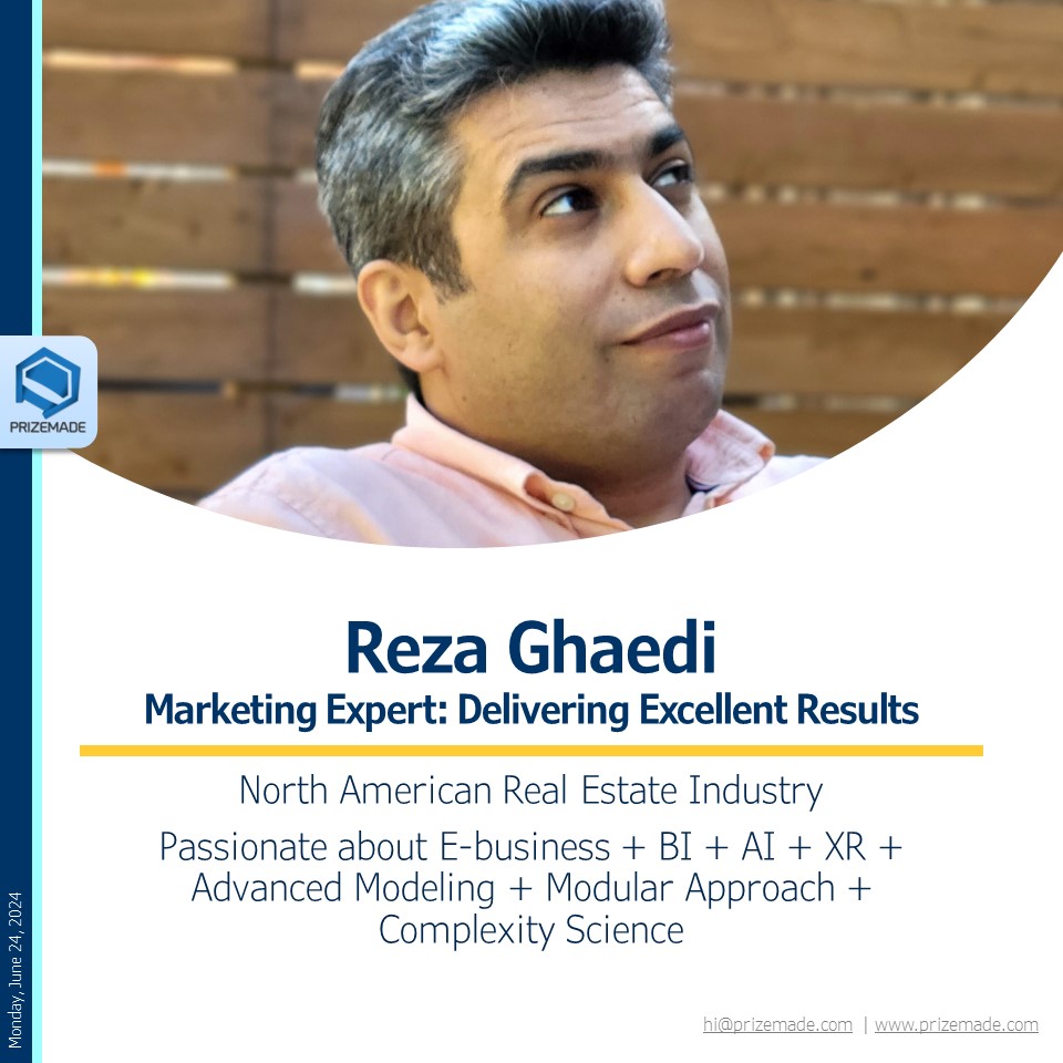 Reza Ghaedi - Marketing Expert: Delivering Excellent Results